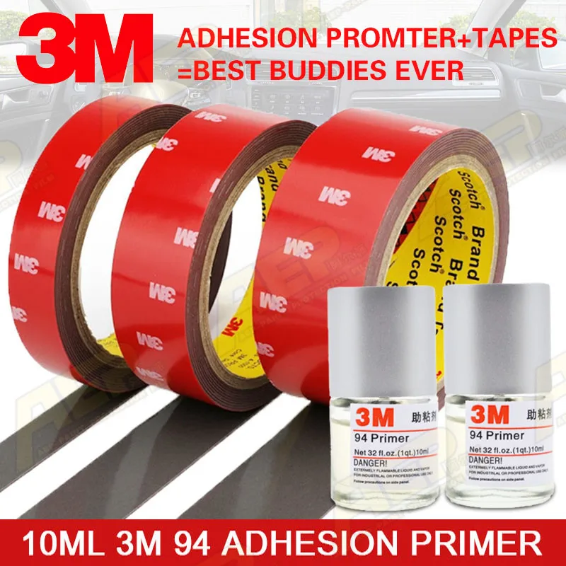 3M 94 Primer Adhesion Promoter Super Bonder 10ml Glue Increase Double Sided Tape Viscosity For For Car Rear Spoiler Accessories
3M 94 Primer Adhesion Promoter Super Bonder 10ml Glue Increase Double Sided Tape Viscosity For For Car Rear Spoiler Accessories