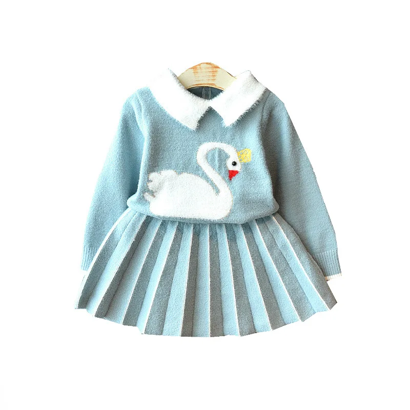2020 New Arrivals Summer Children Sets Velvet Long Sleeve Print Swan T-Shirt Solid Skirt Cute 2Pcs Girls Clothes Sets 2-7T
2020 New Arrivals Summer Children Sets Velvet Long Sleeve Print Swan T-Shirt Solid Skirt Cute 2Pcs Girls Clothes Sets 2-7T