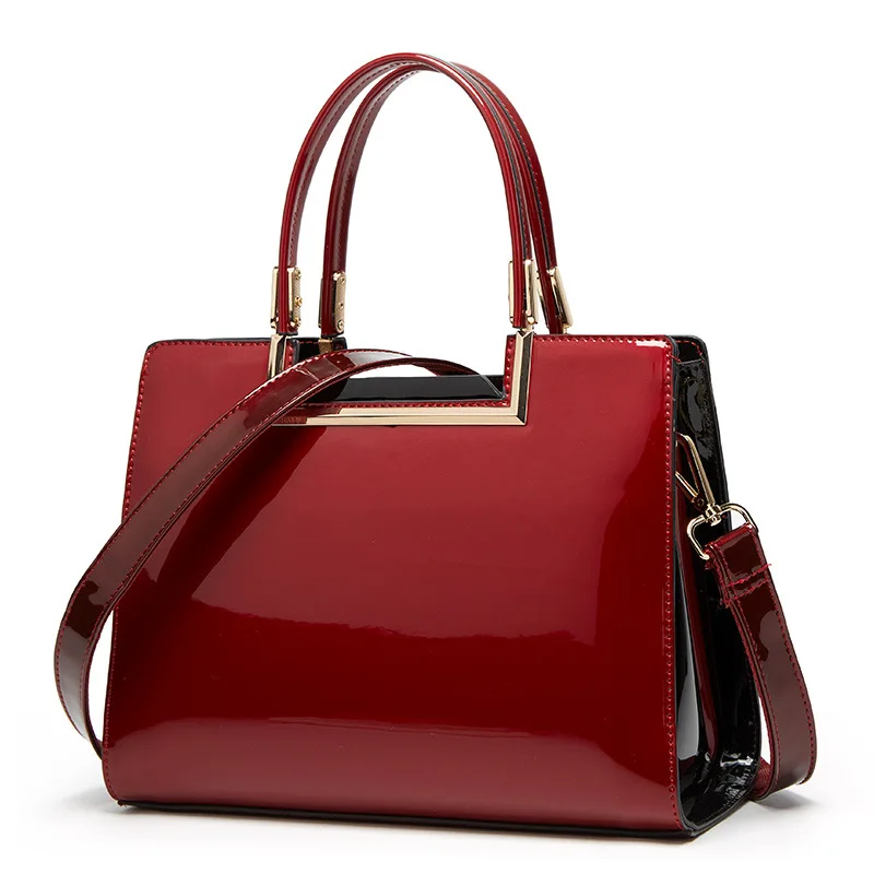 2021 Patent Leather Women Bag Simple Fashion Trend Portable Women's Bag Shoulder Women's Bag White Bright Leather Women's Bag
2021 Patent Leather Women Bag Simple Fashion Trend Portable Women's Bag Shoulder Women's Bag White Bright Leather Women's Bag