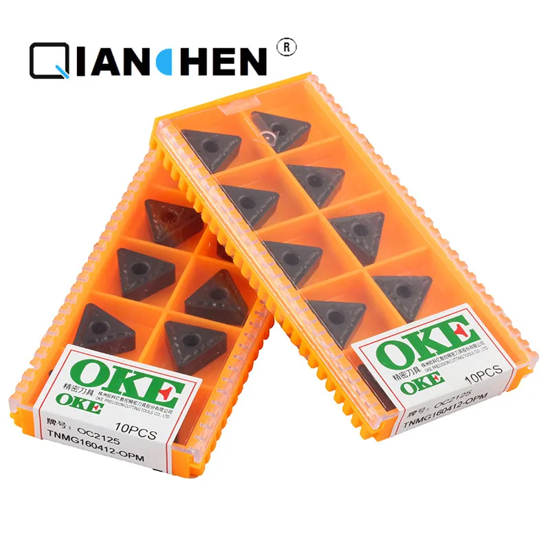 OKE 10pcs/lot High Precision High Performance High Strength CNC TNMG160412-OPM OC2125 Industry Carbide Inserts Hard Alloy
OKE 10pcs/lot High Precision High Performance High Strength CNC TNMG160412-OPM OC2125 Industry Carbide Inserts Hard Alloy