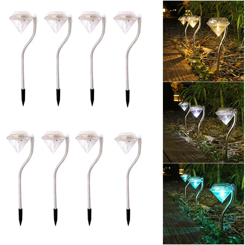 1/4Pcs Led Diamond Solar Led Light Outdoor Solar Light Waterproof Landscape Solar Lamp Garden Decoration Outdoor Street Garland
1/4Pcs Led Diamond Solar Led Light Outdoor Solar Light Waterproof Landscape Solar Lamp Garden Decoration Outdoor Street Garland