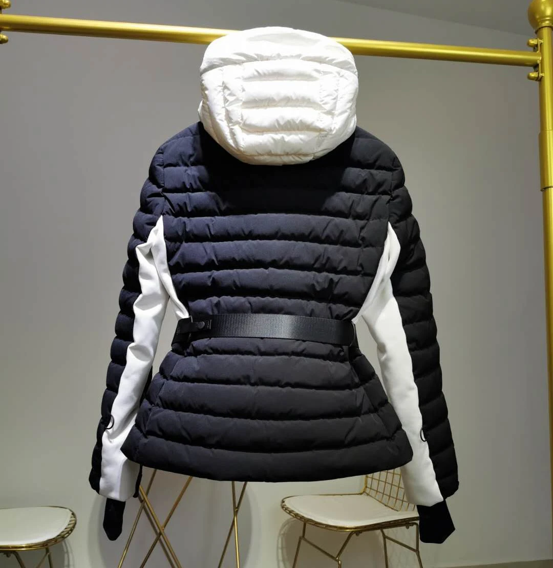 Autumn and winter new women's down jacket thickened warm 90% white duck down women's ski suit color matching coat slim fashion
Autumn and winter new women's down jacket thickened warm 90% white duck down women's ski suit color matching coat slim fashion