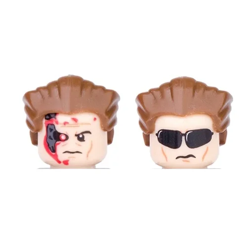 The Terminator 1 2 T800 T-1000 T-X Guardian строительные блоки мини Экшн-Фигурки игрушки |