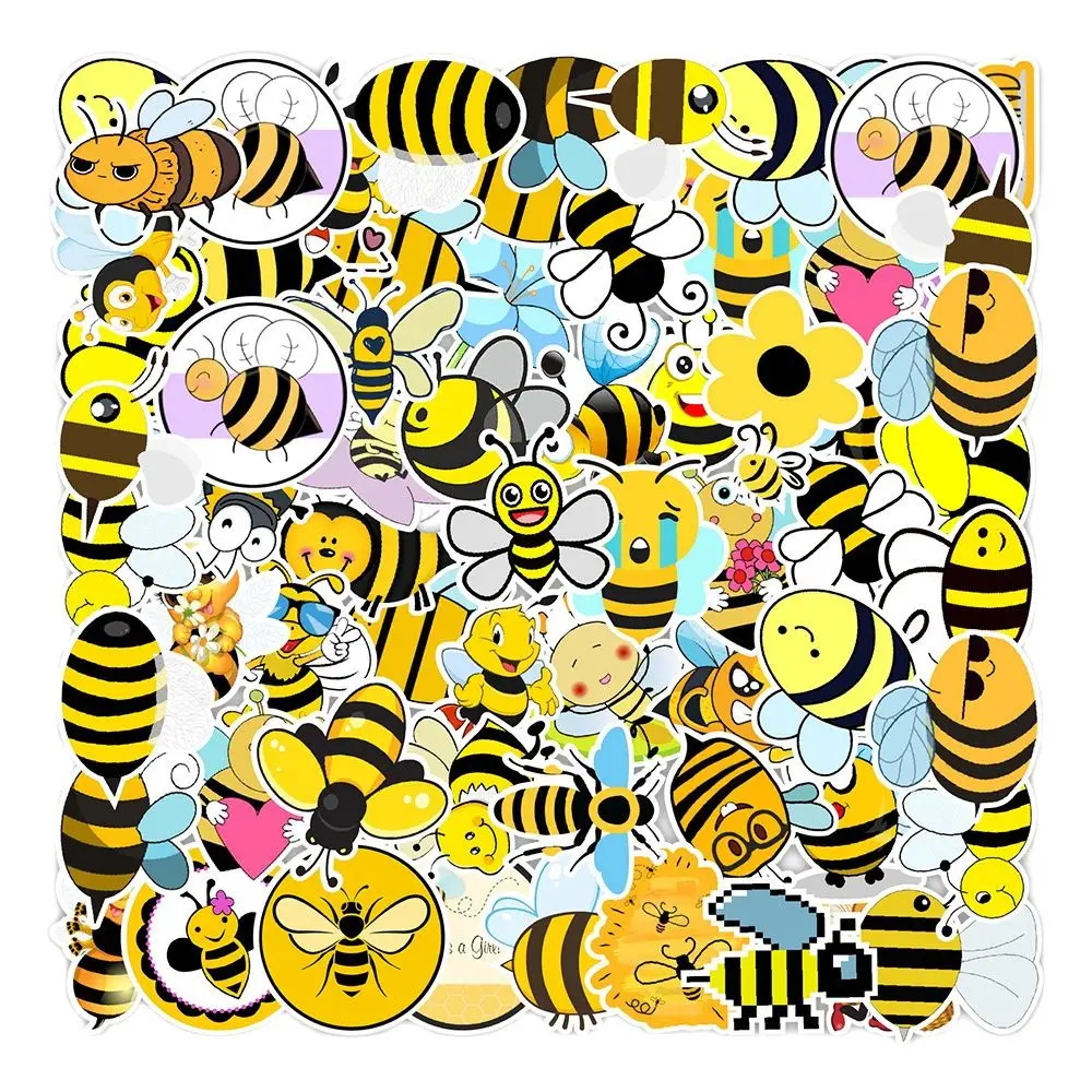 50pcscute Bee graffiti Stickers Laptop Skateboards Luggage Motorcycles Phone Children's Toy Waterproof Sticker Classic Decal diy 
50pcscute Bee graffiti Stickers Laptop Skateboards Luggage Motorcycles Phone Children's Toy Waterproof Sticker Classic Decal diy