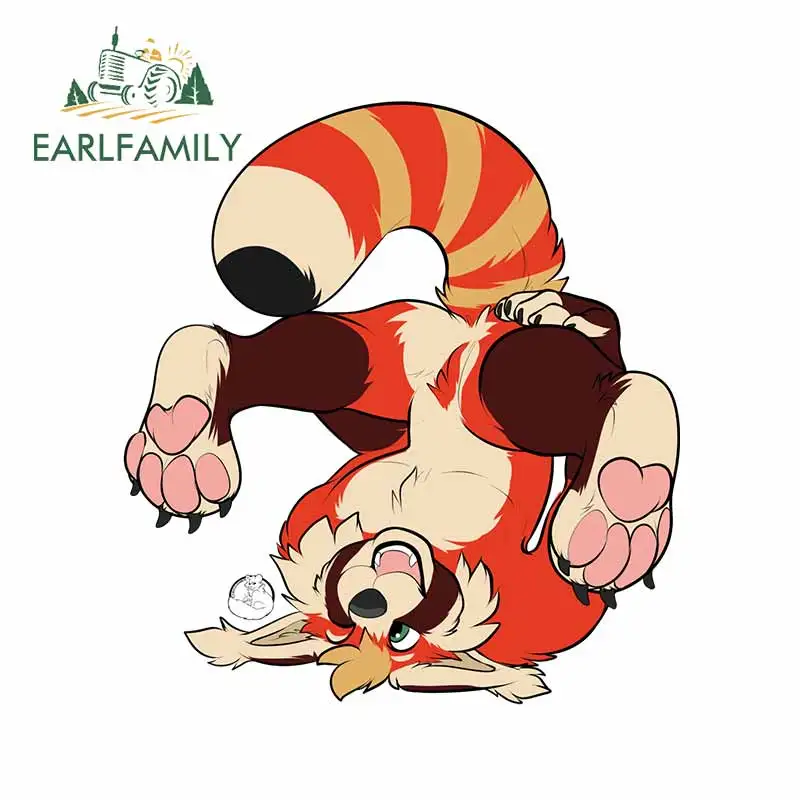 EARLFAMILY 13cm x 12.1cm for Furry Red Panda DIY Motorcycle Car Stickers Anime Waterproof 3D Personality Decal Laptop Decor
EARLFAMILY 13cm x 12.1cm for Furry Red Panda DIY Motorcycle Car Stickers Anime Waterproof 3D Personality Decal Laptop Decor