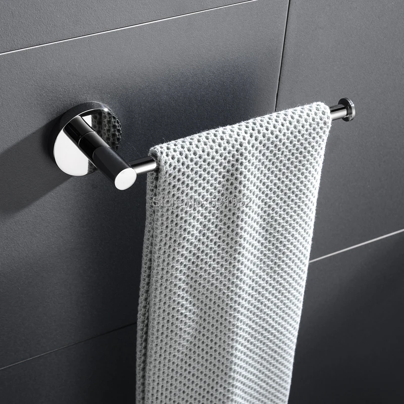 High Quality Bathroom Hardware Set Towel Rack Paper Holder Chrome Plated Toilet Brush Towel Ring Robe Hook Bathroom Accessories
High Quality Bathroom Hardware Set Towel Rack Paper Holder Chrome Plated Toilet Brush Towel Ring Robe Hook Bathroom Accessories