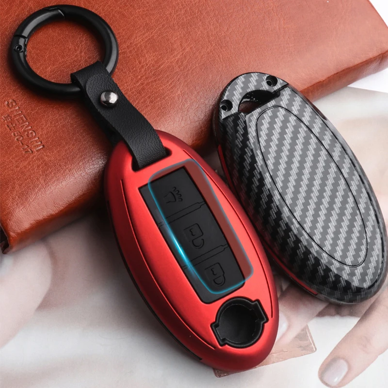 High Quality Mature Carbon Fiber Matte Car Key Case For Nissan 370Z Altima GT R Maxima Murano Rogue Sentra Interior Accessories
High Quality Mature Carbon Fiber Matte Car Key Case For Nissan 370Z Altima GT R Maxima Murano Rogue Sentra Interior Accessories