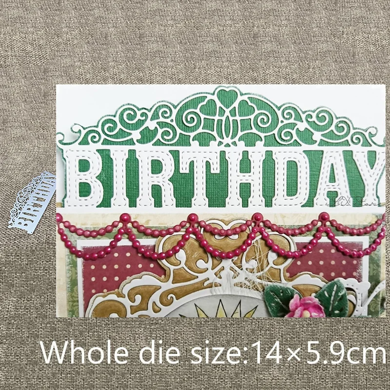 XLDesign Craft Metal Cutting Dies cut dies lace birthday edge decoration scrapbook Album Paper Card Craft Embossing die cuts
XLDesign Craft Metal Cutting Dies cut dies lace birthday edge decoration scrapbook Album Paper Card Craft Embossing die cuts