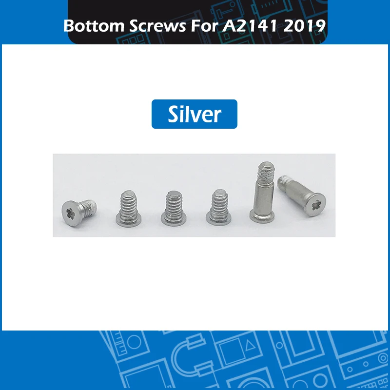 50set/Lot 2019 Silver 16 Inch Laptop A2141 Bottom Case Screws For Macbook Pro Retina 16" A2141 Lower Cover Screw Set EMC 3347
50set/Lot 2019 Silver 16 Inch Laptop A2141 Bottom Case Screws For Macbook Pro Retina 16" A2141 Lower Cover Screw Set EMC 3347
