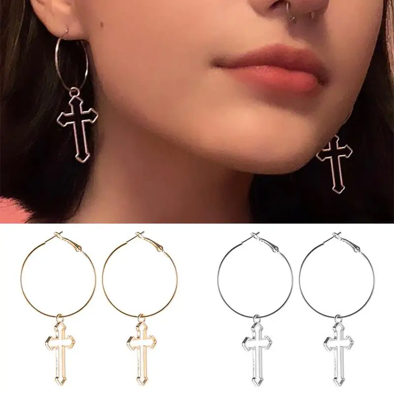 Hollow Cross Drop Earring New Arrival Party Beautiful Gifts Hot Sale High Quality Dangle Circle Roun
Hollow Cross Drop Earring New Arrival Party Beautiful Gifts Hot Sale High Quality Dangle Circle Roun