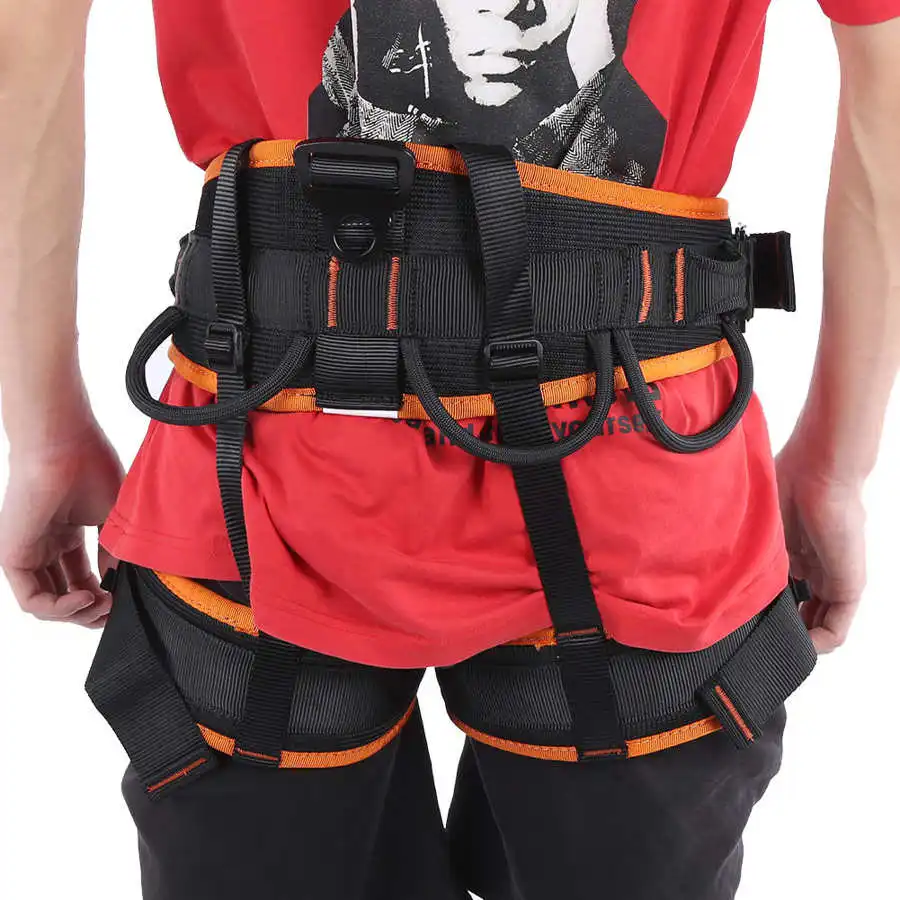 Outdoor Anti Fall Half Body Safety Belt Rescue Climbing Cave Mountaineering Waist Support Aerial Work Protection Harness
Outdoor Anti Fall Half Body Safety Belt Rescue Climbing Cave Mountaineering Waist Support Aerial Work Protection Harness