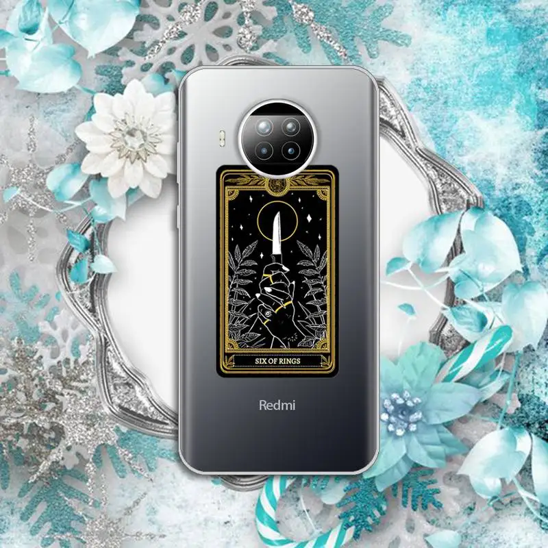 Tarot Card Skull Mysterious Pattern Phone Case Transparent for Xiaomi Redmi note 10 t 8 9 pro lite 11 
Tarot Card Skull Mysterious Pattern Phone Case Transparent for Xiaomi Redmi note 10 t 8 9 pro lite 11