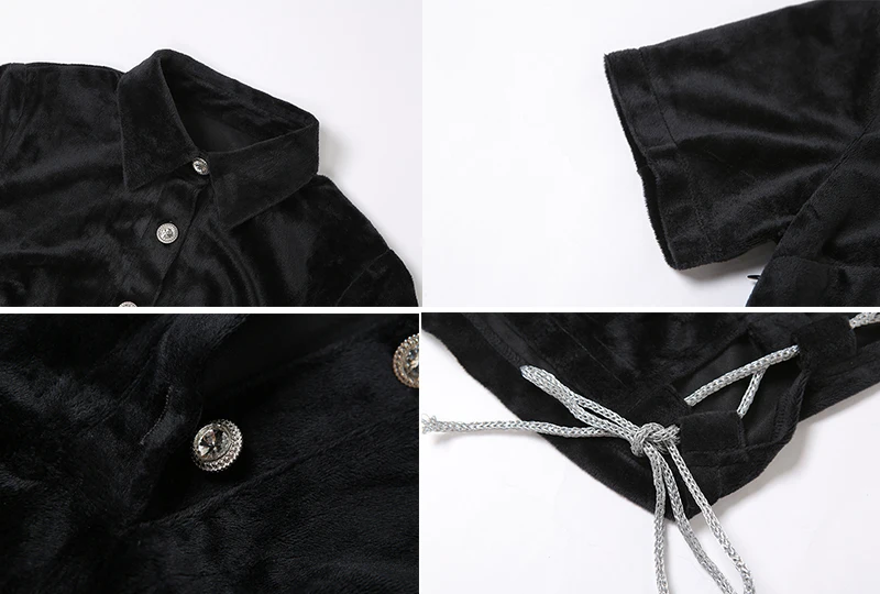 Simenual Velvet Button Up Turn Down Collar T Shirt Dresses Bandage Short Sleeve Black Party Birthday Outfit Bodycon Mini Dress
Simenual Velvet Button Up Turn Down Collar T Shirt Dresses Bandage Short Sleeve Black Party Birthday Outfit Bodycon Mini Dress