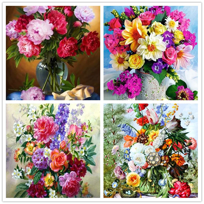 Diamond Painting Rose Flower Kit Square and Round Diamonds Are Suitable for Various Decoration Style Display
Diamond Painting Rose Flower Kit Square and Round Diamonds Are Suitable for Various Decoration Style Display