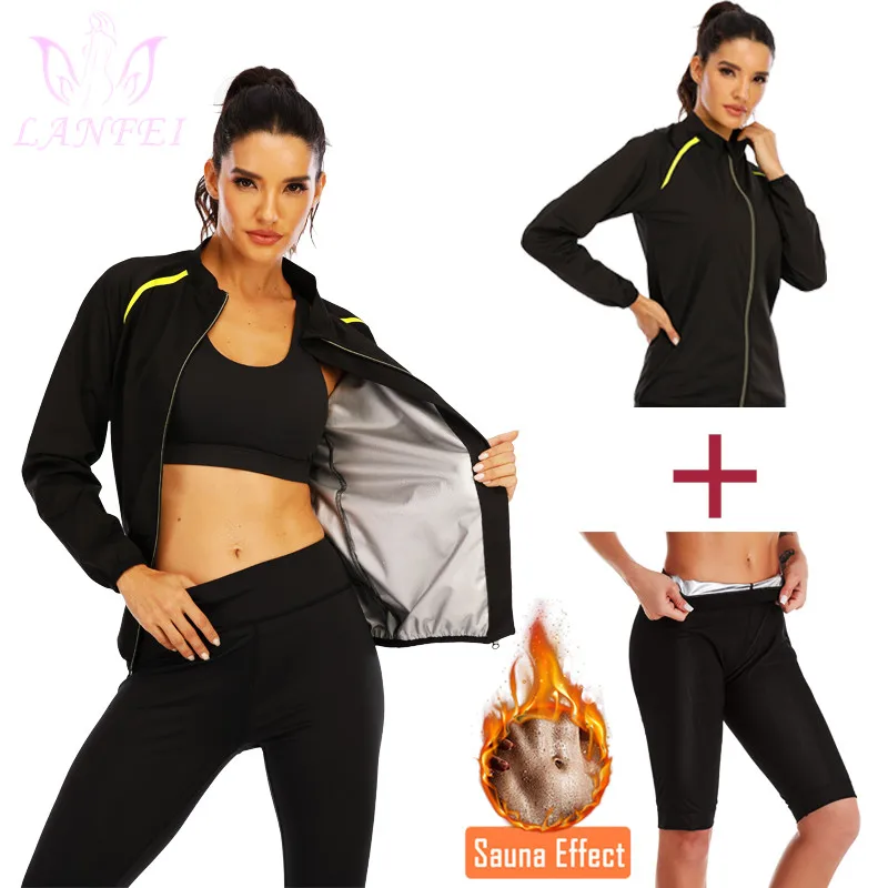 LANFEI Slimming Sauna Sweat Suits Thermo Legging Trimmer Pants Women Fat Burning Vest Tops Waist Trainer Body Shapers Shapewear
LANFEI Slimming Sauna Sweat Suits Thermo Legging Trimmer Pants Women Fat Burning Vest Tops Waist Trainer Body Shapers Shapewear