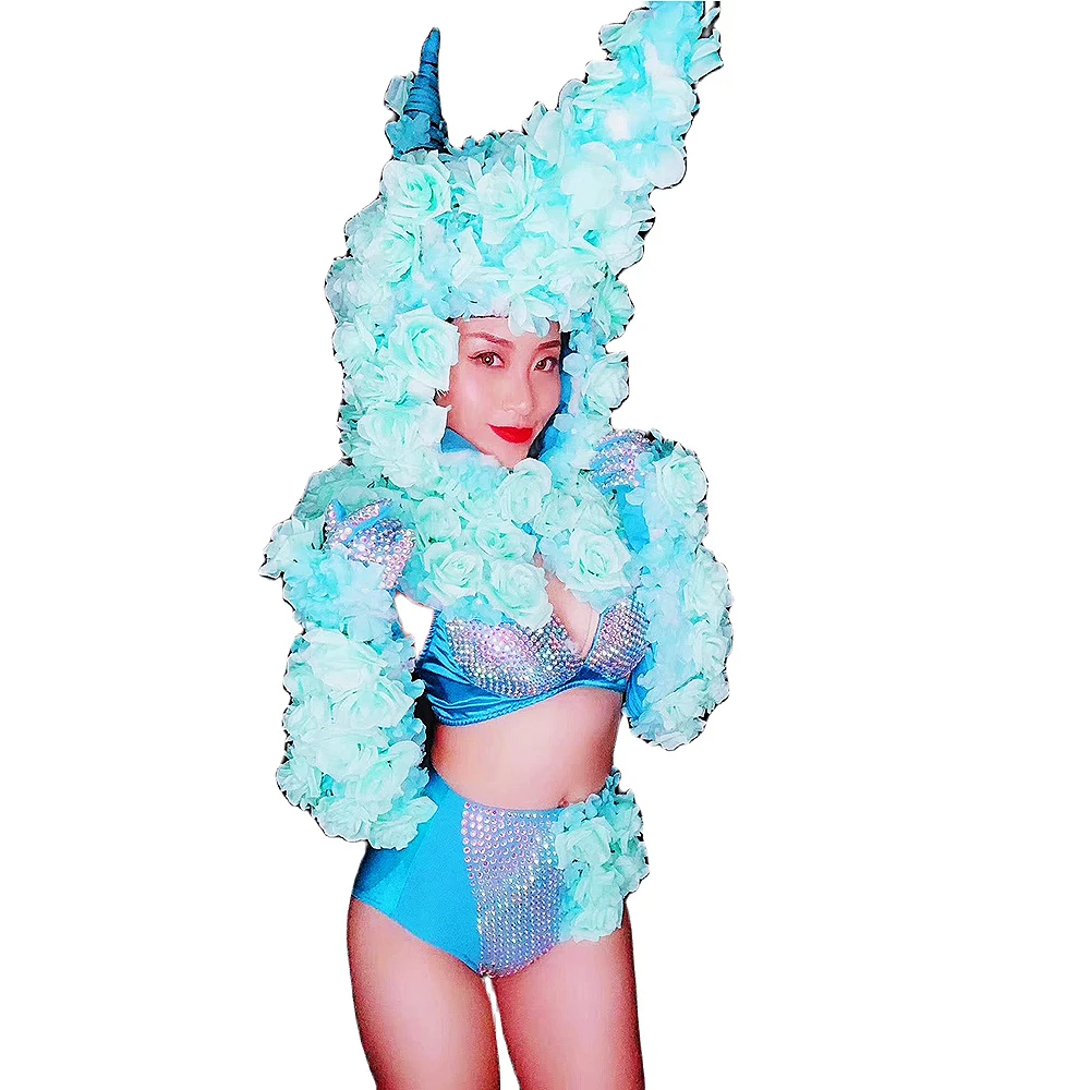 Shining Diamonds Bra Short Set Women Bikinis Appliques Rose Fashion Outfit Nightclub Showgirl Singer Show Performance Costume
Shining Diamonds Bra Short Set Women Bikinis Appliques Rose Fashion Outfit Nightclub Showgirl Singer Show Performance Costume