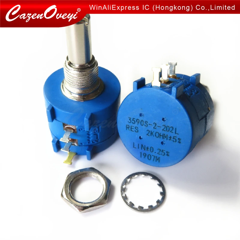 3590S 1K 2K 5K 10K 20K 50K 100K 500R 100R 200R ohm Precision Potentiometer Adjustable Resistor 3590 102 103 502 103 203 503 104
3590S 1K 2K 5K 10K 20K 50K 100K 500R 100R 200R ohm Precision Potentiometer Adjustable Resistor 3590 102 103 502 103 203 503 104
