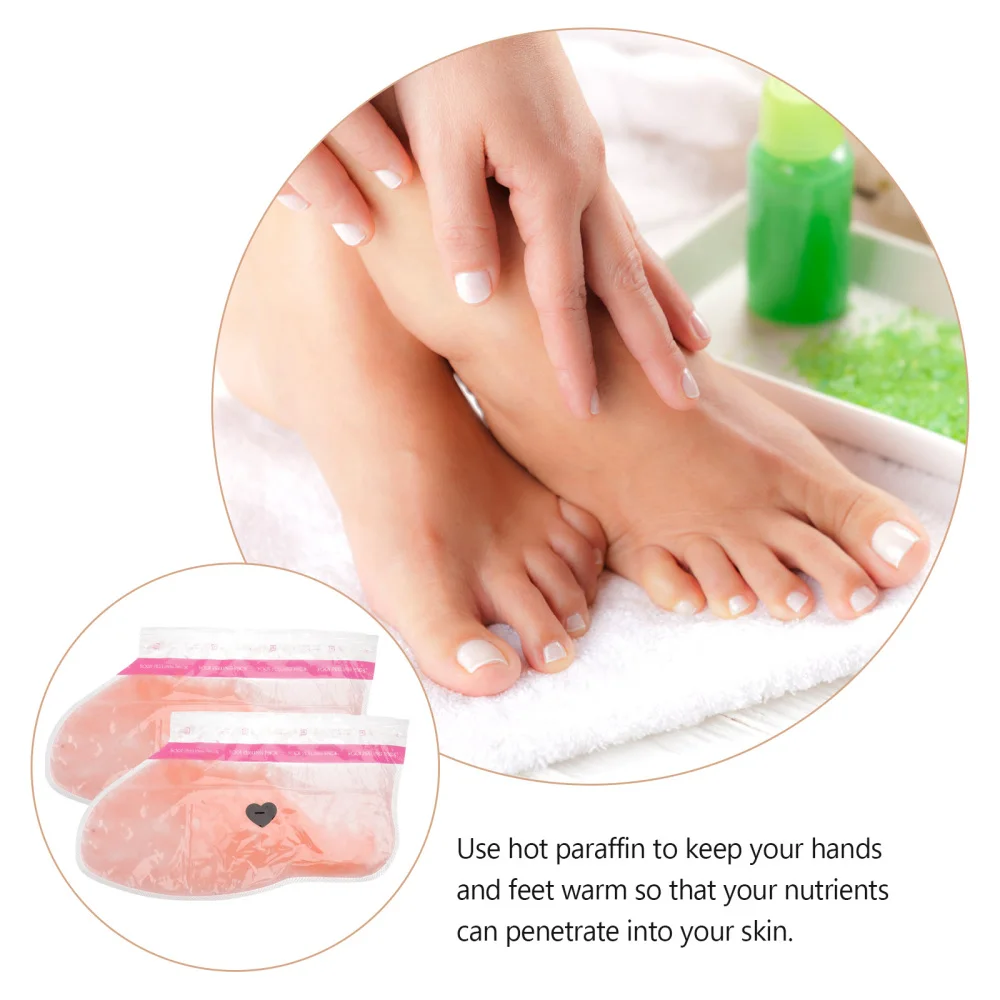 2 Pairs of Hand Wax Feet Wax Cover Peach Paraffin Therapy Care Covers for Salon
2 Pairs of Hand Wax Feet Wax Cover Peach Paraffin Therapy Care Covers for Salon