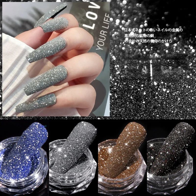 Nail Crystals Rhinestones Powder Rainbow Color Glitter Shiny Pigment Iridescent Glass Micro Drill Nail Art DIY Decoration Tips
Nail Crystals Rhinestones Powder Rainbow Color Glitter Shiny Pigment Iridescent Glass Micro Drill Nail Art DIY Decoration Tips