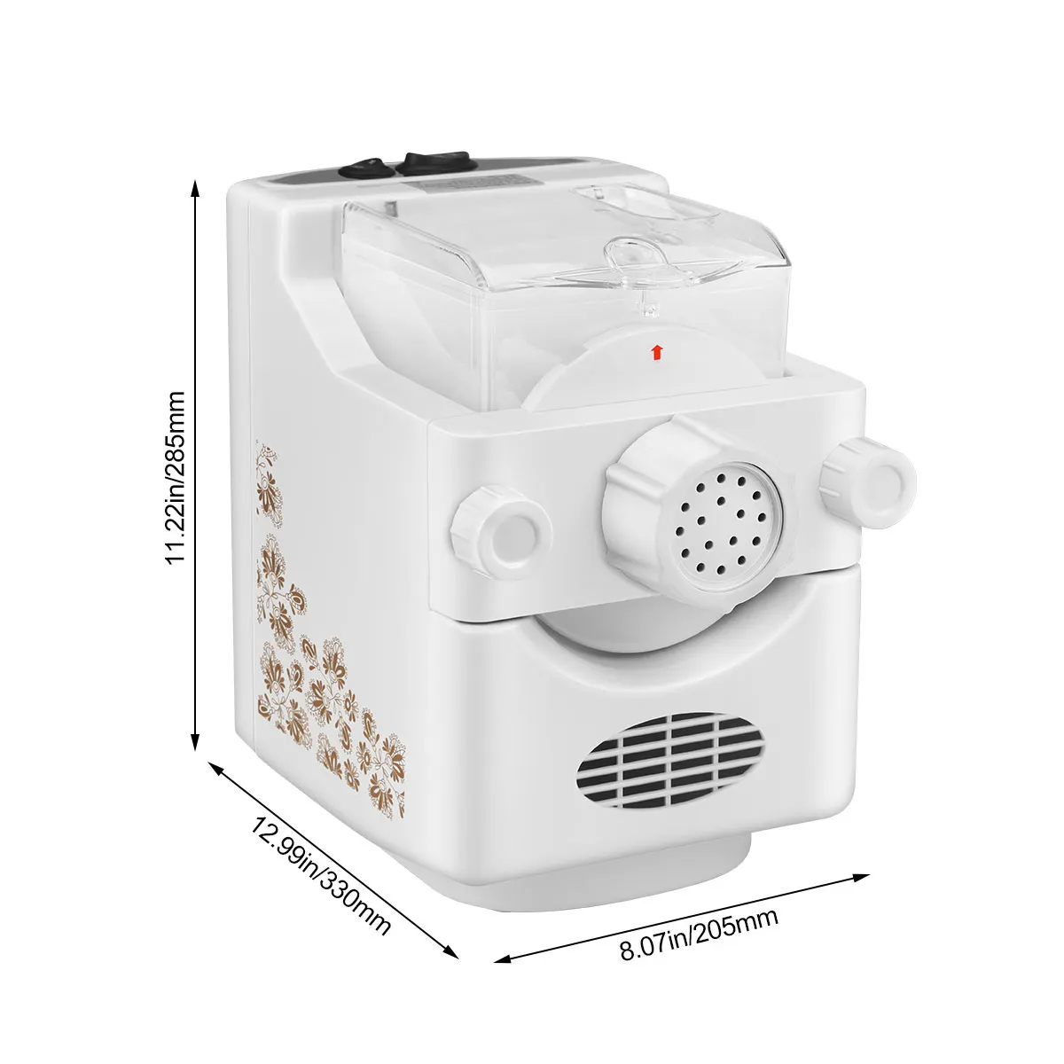 Household Electric Noodle Machine Pasta Maker Dumpling Pasta Press Dough Mixer Spaghetti Macaroni Making Machine
Household Electric Noodle Machine Pasta Maker Dumpling Pasta Press Dough Mixer Spaghetti Macaroni Making Machine