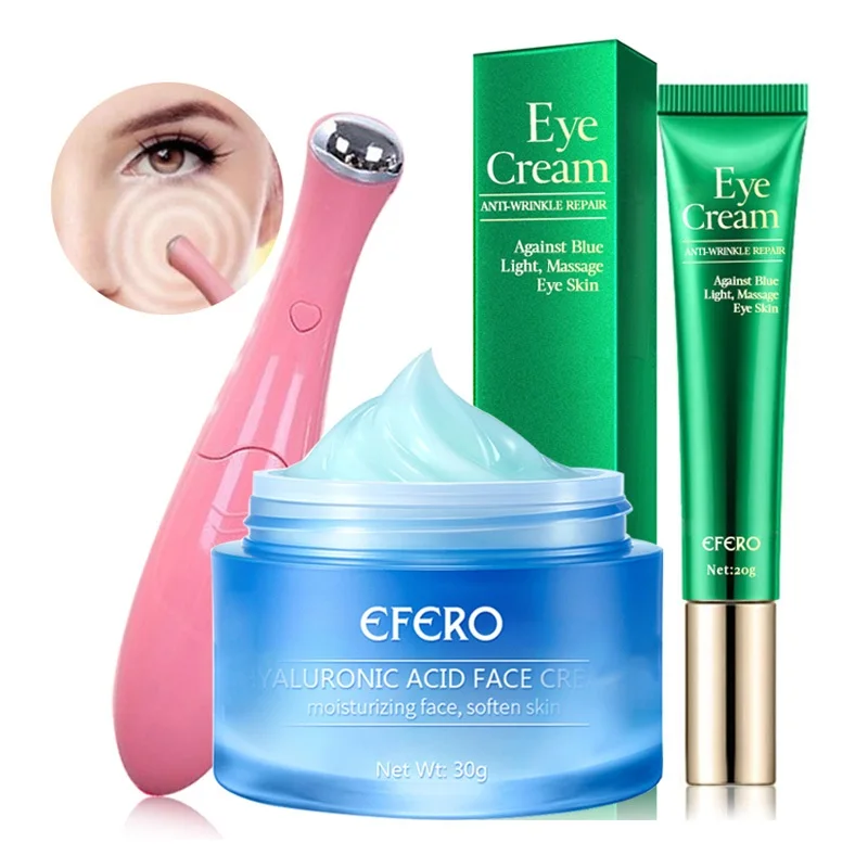 Collagen Day Cream Face Cream Hyaluronic Acid Moisturizer Anti Wrinkle Anti Aging Eye Cream Dark Circles Eye Massager Skin Care
Collagen Day Cream Face Cream Hyaluronic Acid Moisturizer Anti Wrinkle Anti Aging Eye Cream Dark Circles Eye Massager Skin Care