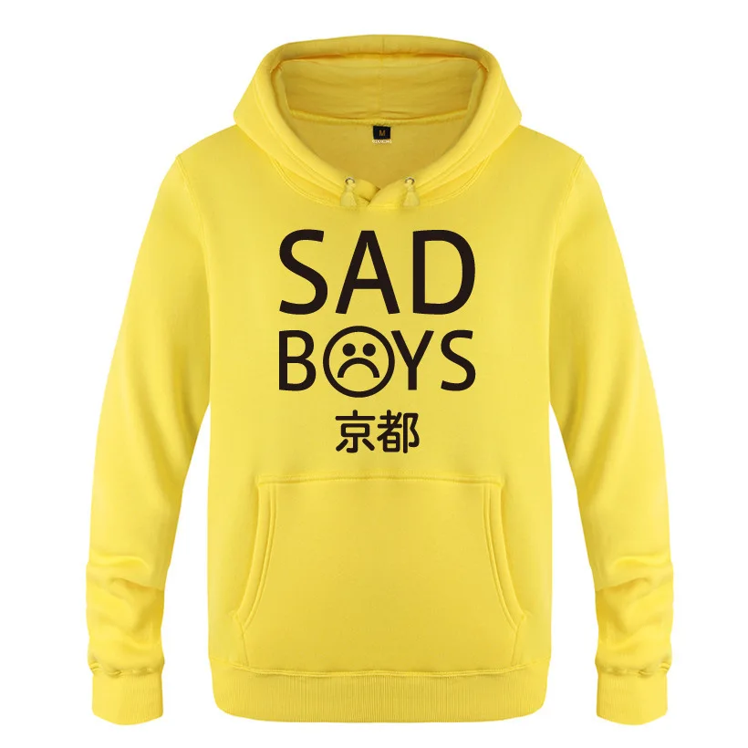 

Yung Lean UNKNOWN DEATH Sad Boys Rock Hoodies Men Fleece Long Sleeve Hooded Sweatshirt Winter Man Hip Hop Fitness Pullover