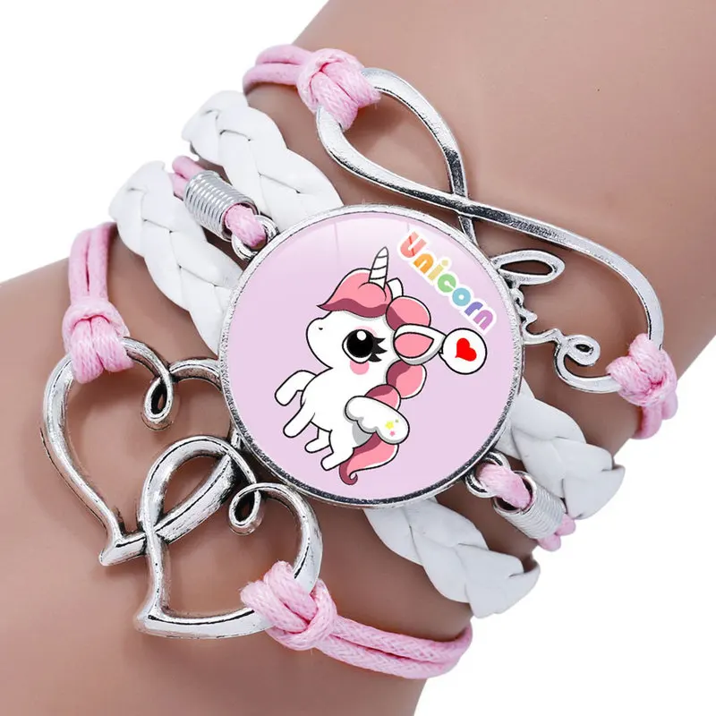 2021 Unicorn Braided Kids Bracelet for Girls Friendship Bracelets Jewelry Multi-layer Charm Bracelet Jewelry Gifts Bracelet
2021 Unicorn Braided Kids Bracelet for Girls Friendship Bracelets Jewelry Multi-layer Charm Bracelet Jewelry Gifts Bracelet