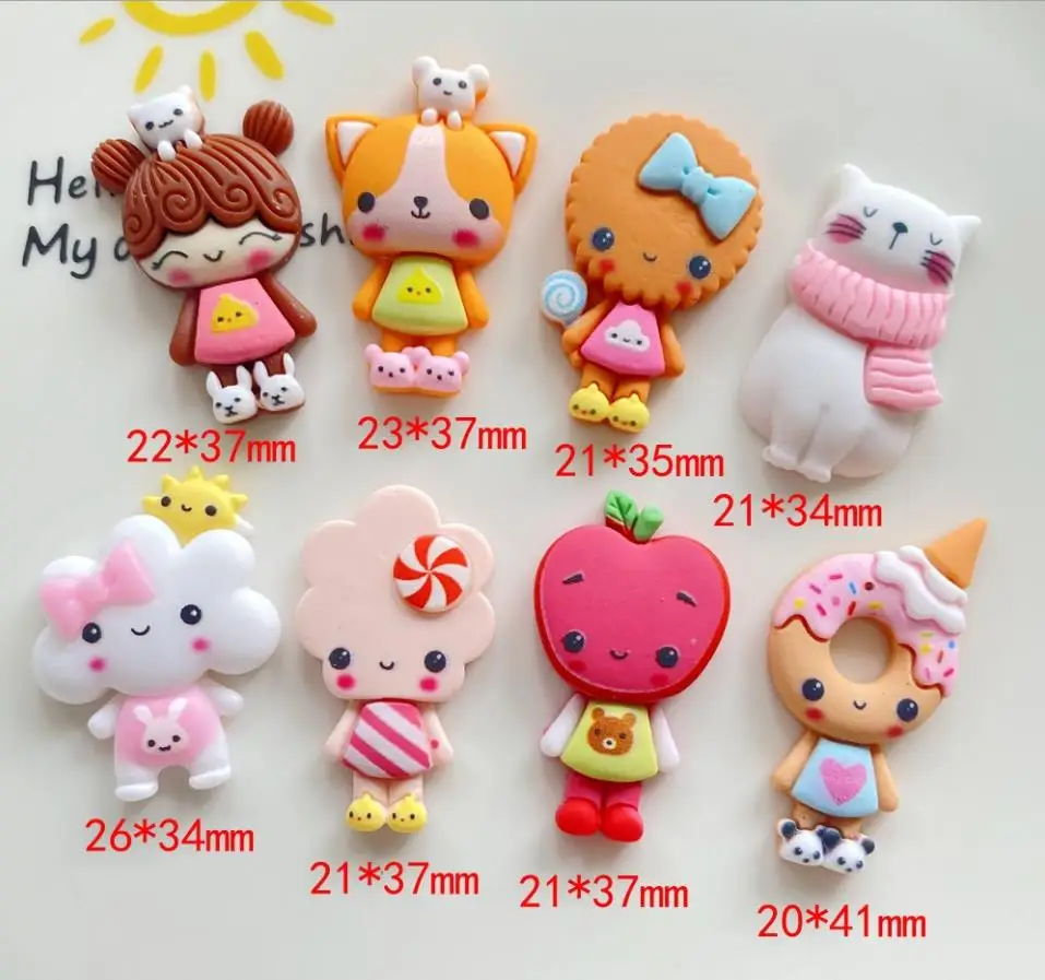 Кавайная мультяшная еда, печенье, пончики, резиновый кабошон с плоским основанием, сделай сам, скрапбукинг, декоративное ремесло, изготовле... 
Кавайная мультяшная еда, печенье, пончики, резиновый кабошон с плоским основанием, сделай сам, скрапбукинг, декоративное ремесло, изготовле...