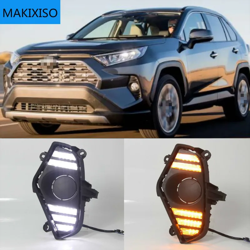 Дневсветильник ходовые огни, 2 шт., водонепроницаемые, с желтым поворотником, светодиодный Toyota RAV4 2019 2020
Дневсветильник ходовые огни, 2 шт., водонепроницаемые, с желтым поворотником, светодиодный Toyota RAV4 2019 2020