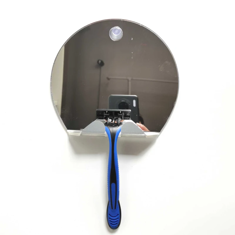 Зеркало для ванной комнаты противоударное зеркало подвесная бритва зубная щетка