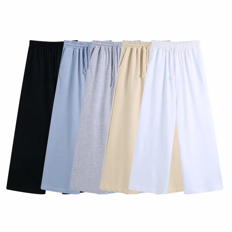 Vogue Casual Woman Loose Soft Elastic Waist Sports Pants Tide Spring Fashion Ladies Wide Leg Jog Pants Girls Chic Basic Pants
Vogue Casual Woman Loose Soft Elastic Waist Sports Pants Tide Spring Fashion Ladies Wide Leg Jog Pants Girls Chic Basic Pants