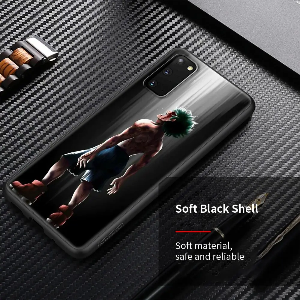 My Hero Academy Silicone Soft Case for Samsung Galaxy S21 S20 FE S20 Utra Plus Luxury Cover S10 S10E S9 S8 Plus Coque
My Hero Academy Silicone Soft Case for Samsung Galaxy S21 S20 FE S20 Utra Plus Luxury Cover S10 S10E S9 S8 Plus Coque