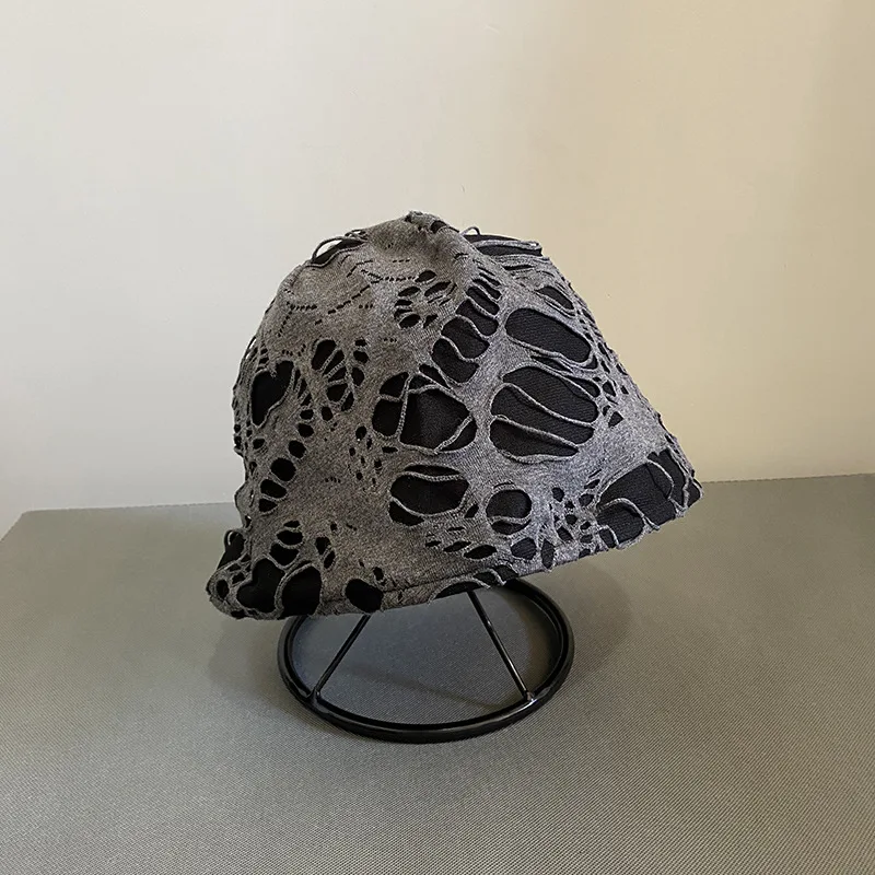 Hole Beggar Bucket Hat Men's Summer Adjustable Sun Protection Sunshade Fisherman Hat Hip Hop Bob Street Tide Hat Fisherman Hat
Hole Beggar Bucket Hat Men's Summer Adjustable Sun Protection Sunshade Fisherman Hat Hip Hop Bob Street Tide Hat Fisherman Hat