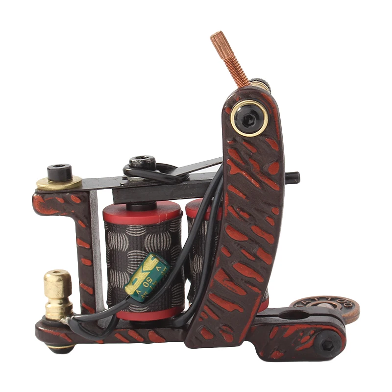 Premium Handmade casting copper tattoo machine High Quality coil Tattoo Machine for liner Shader Body Art Gun Makeup Tool
Premium Handmade casting copper tattoo machine High Quality coil Tattoo Machine for liner Shader Body Art Gun Makeup Tool