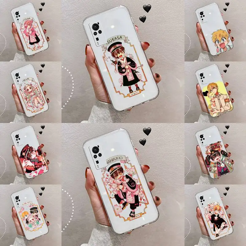Toilet Bound Hanako Kun Phone Case Transparent For VIVO S 9 7 6 IQOO NEO 7 5 3 Z3 Z1 X E pro Soft TPU Clear Mobile bags
Toilet Bound Hanako Kun Phone Case Transparent For VIVO S 9 7 6 IQOO NEO 7 5 3 Z3 Z1 X E pro Soft TPU Clear Mobile bags