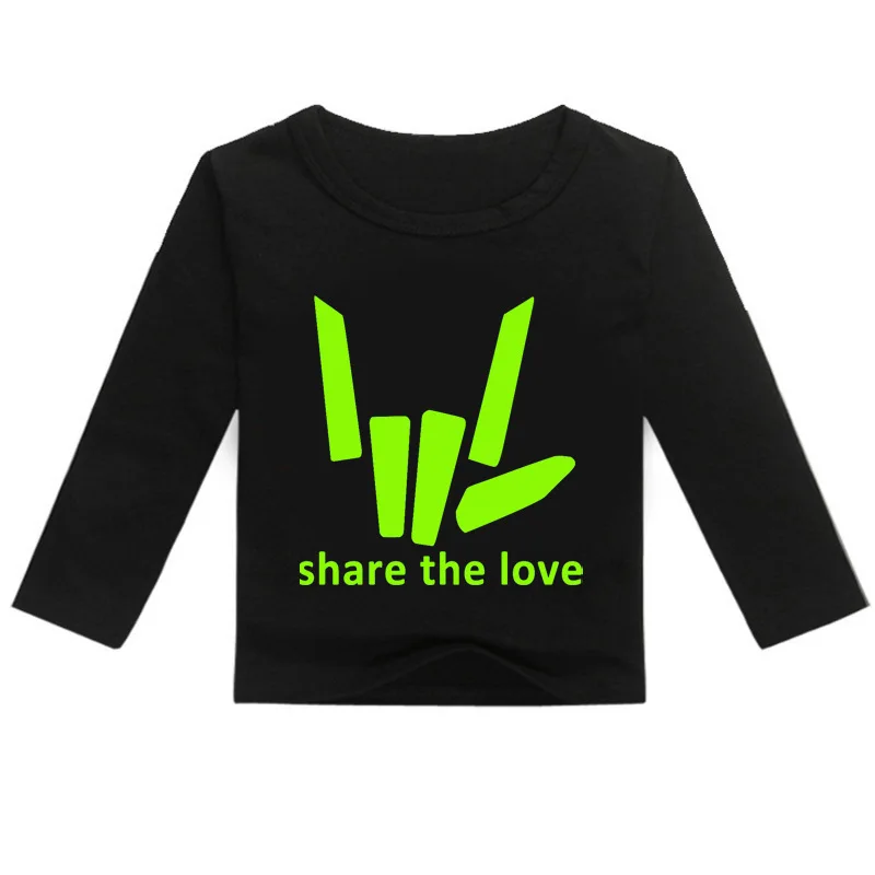 2-16Y Fashion Share The Love T-shirt Kids Tshirts Toddler Boys T Shirts Teenagers Girl Long Sleeve Tops Gestures Symbol T Shirts
2-16Y Fashion Share The Love T-shirt Kids Tshirts Toddler Boys T Shirts Teenagers Girl Long Sleeve Tops Gestures Symbol T Shirts