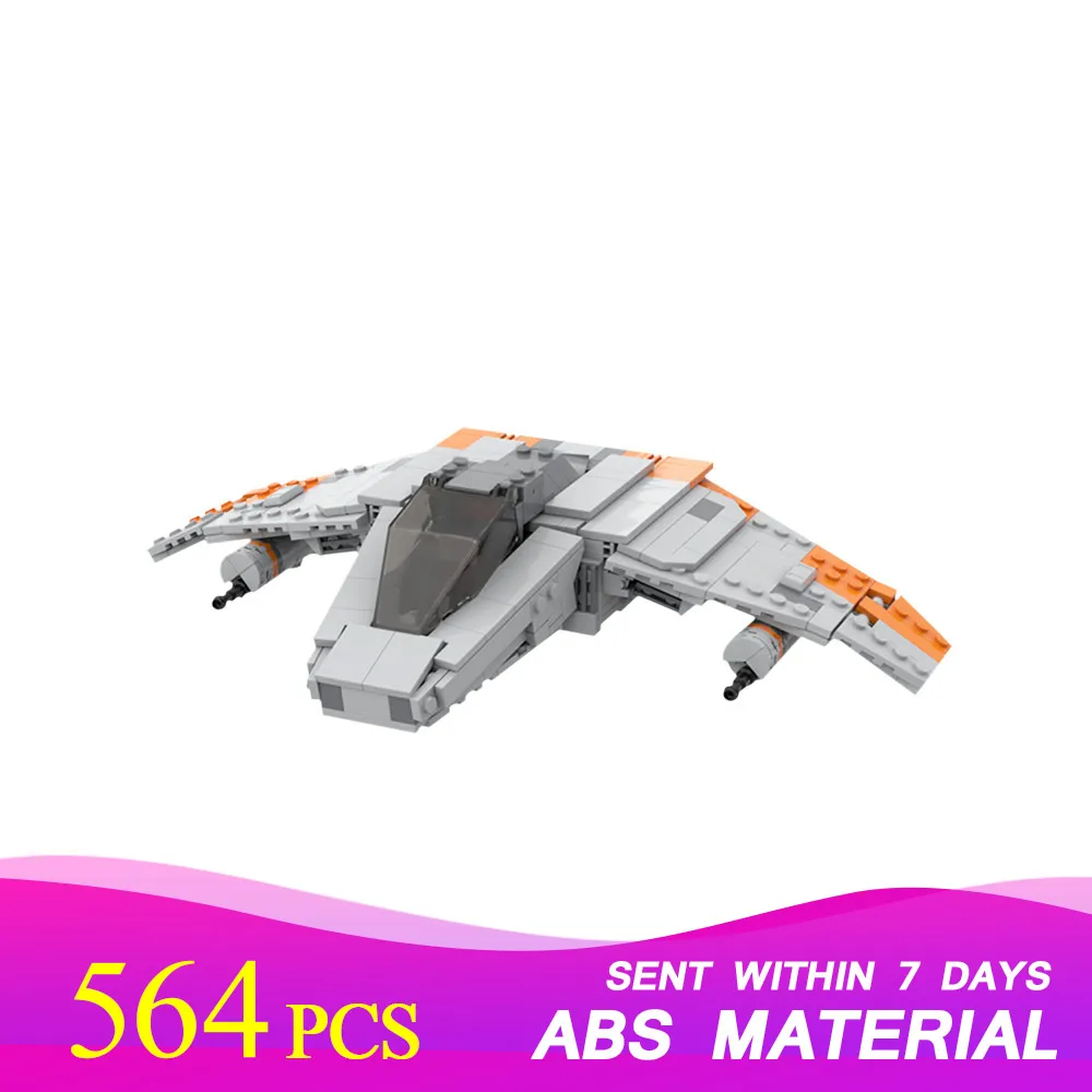 New Star Space Wars Series V-wing Airspeeder Model MOC-35204 High-Tech Building Block Bricks Kid DIY Toys Christmas Gifts 564pcs
New Star Space Wars Series V-wing Airspeeder Model MOC-35204 High-Tech Building Block Bricks Kid DIY Toys Christmas Gifts 564pcs