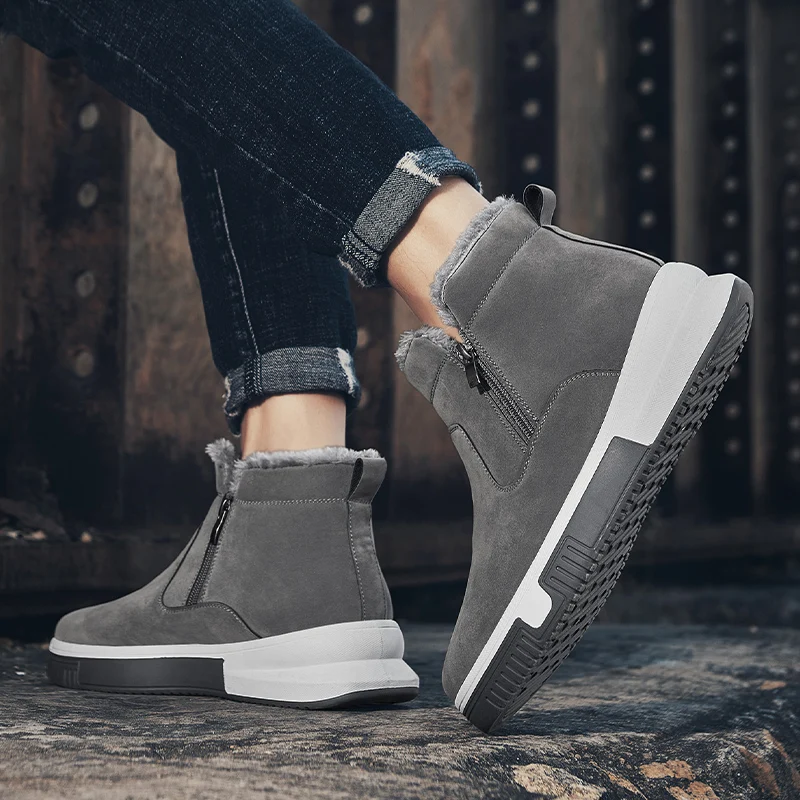 Warm Snow Boots for Men Male Winter Shoes Platform Casual Shoes Men Ankle Boots Outdoor Fashion Round Toe Men Shoes Sneakers
Warm Snow Boots for Men Male Winter Shoes Platform Casual Shoes Men Ankle Boots Outdoor Fashion Round Toe Men Shoes Sneakers