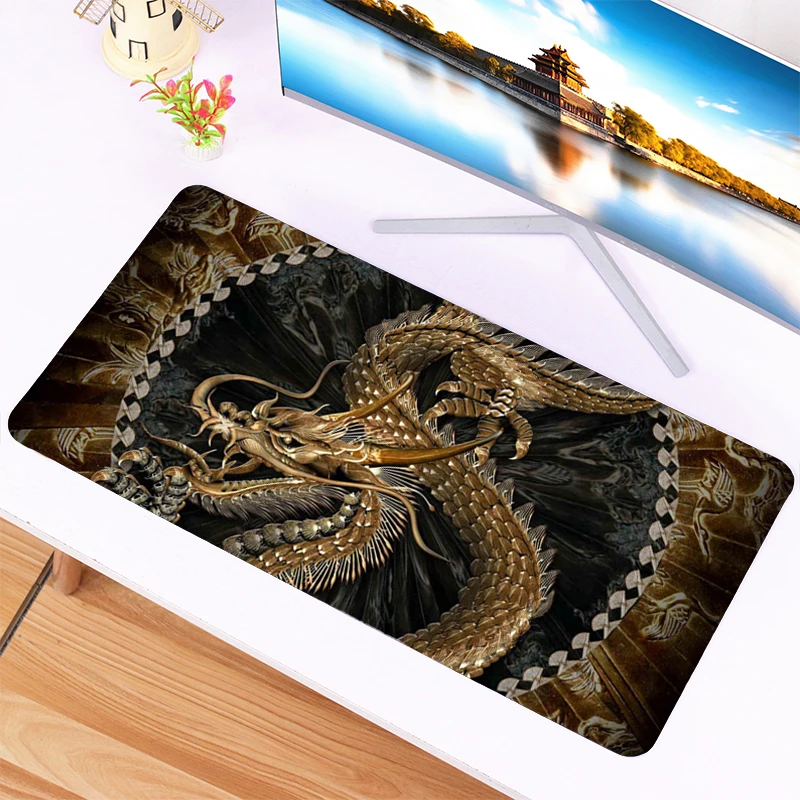 Chinese Dragon Mouse Pad Anime Large Gaming Mousepad Keyboard Mouse Mats Carpet Rubber Anti-Slip Office Computer Table Desk Mat
Chinese Dragon Mouse Pad Anime Large Gaming Mousepad Keyboard Mouse Mats Carpet Rubber Anti-Slip Office Computer Table Desk Mat