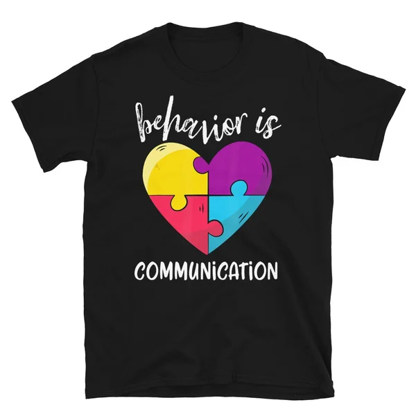 Autism Behavior Is Communication Autism Awareness Sped Teacher T Shirt Tshirt Short-Sleeve Unisex T-Shirt
Autism Behavior Is Communication Autism Awareness Sped Teacher T Shirt Tshirt Short-Sleeve Unisex T-Shirt