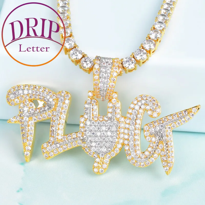 Gold Color Plug Letter Combination Pendant Micro Pave Finish Zircon Hip Hop Necklace Chain Men's Jewelry
Gold Color Plug Letter Combination Pendant Micro Pave Finish Zircon Hip Hop Necklace Chain Men's Jewelry