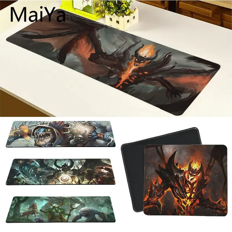 Высококачественный коврик для мыши ноутбука Maiya Hero Dota 2 бесплатная доставка
