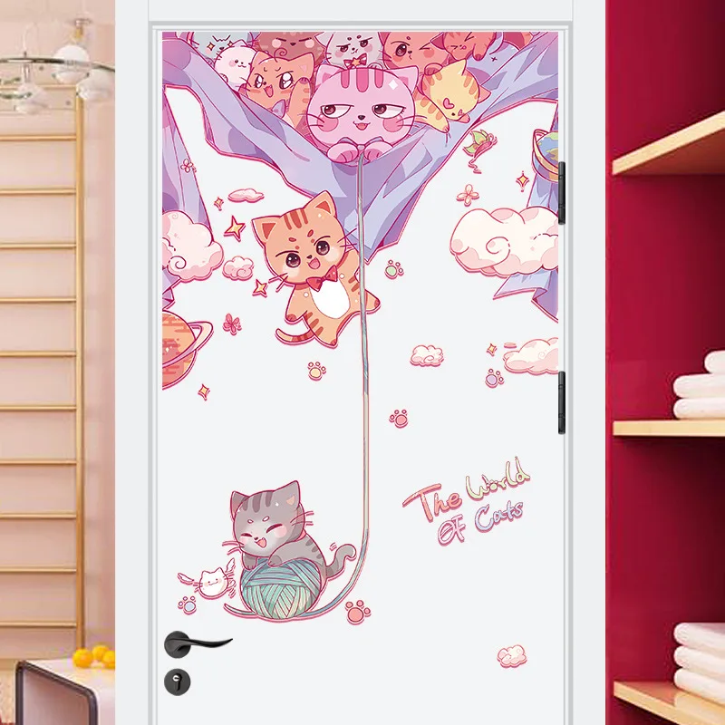 Cat door paste children's porch Office Restaurant milk tea shop cartoon decorative wall sticker
Cat door paste children's porch Office Restaurant milk tea shop cartoon decorative wall sticker