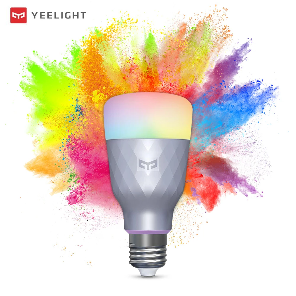 Yeelight Smart LED Bulb 1S / 1SE RGB Colorful E27 WIFI Voice Remote Control Global For Xiaomi APP Mi Home Homekit Smart Home
Yeelight Smart LED Bulb 1S / 1SE RGB Colorful E27 WIFI Voice Remote Control Global For Xiaomi APP Mi Home Homekit Smart Home
