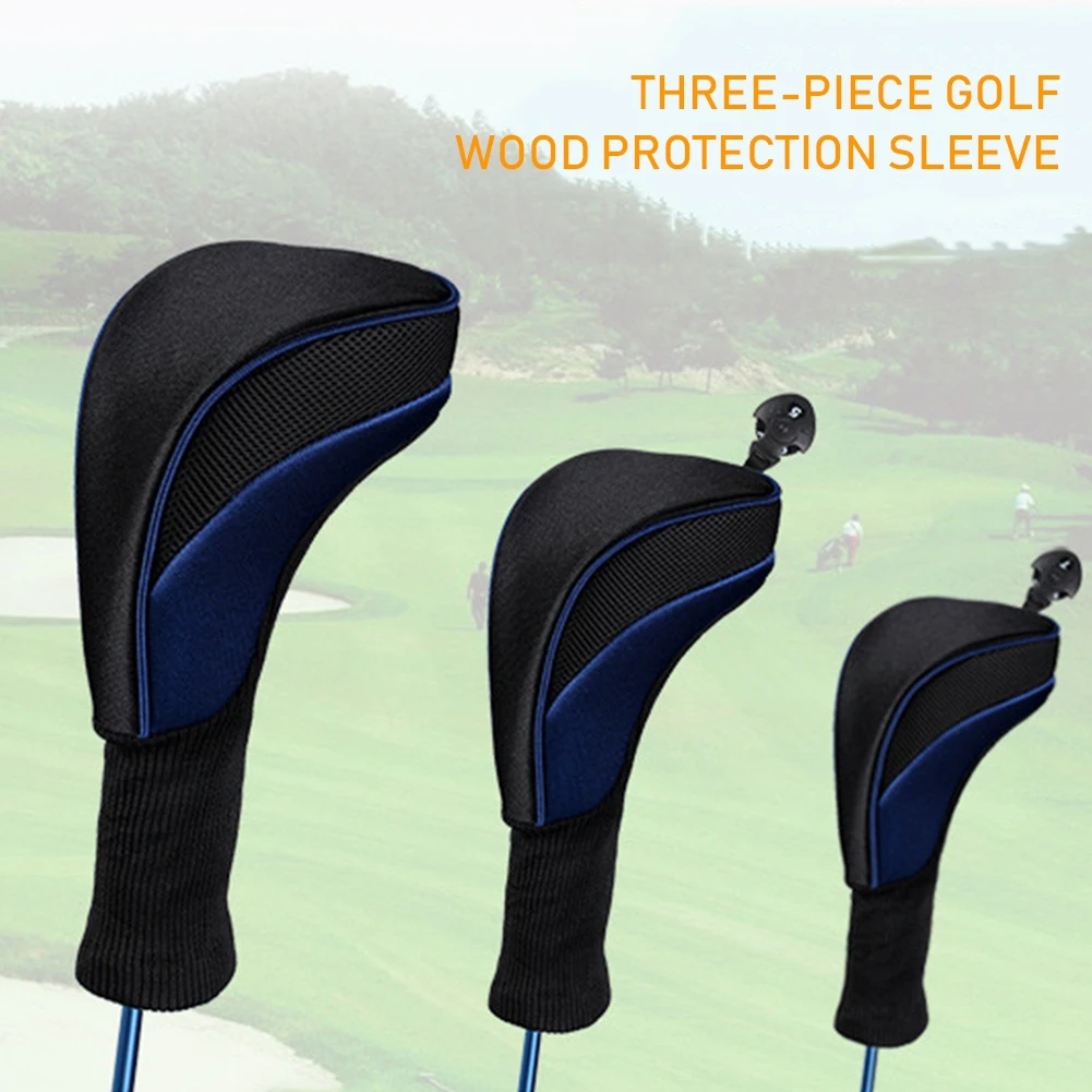 3PCS Universal Golf Club Head Covers Set Driver 1 3 5 Fairway Woods Interchangeable No. Tags for Golf Club Fits All Driver Clubs
3PCS Universal Golf Club Head Covers Set Driver 1 3 5 Fairway Woods Interchangeable No. Tags for Golf Club Fits All Driver Clubs