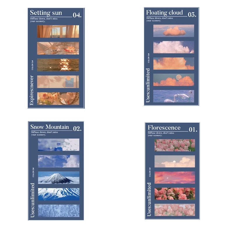 Portable Vintage Decorative Sticker 100Pcs Mini Oil Painting Sticky Note Paper DIY Decorative Arts Craft Sticker Set 
Portable Vintage Decorative Sticker 100Pcs Mini Oil Painting Sticky Note Paper DIY Decorative Arts Craft Sticker Set