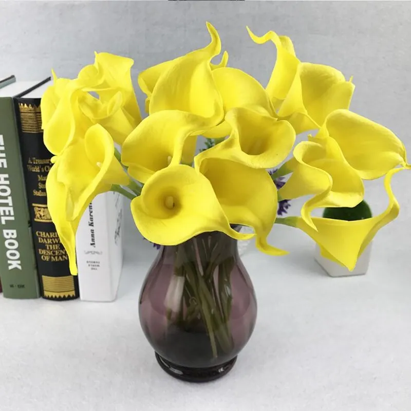 30Pcs PU Artificial Flowers Calla Real Touch Fake Flower Bouquet Table Home Wedding Decoration Party Decoration Living Room
30Pcs PU Artificial Flowers Calla Real Touch Fake Flower Bouquet Table Home Wedding Decoration Party Decoration Living Room