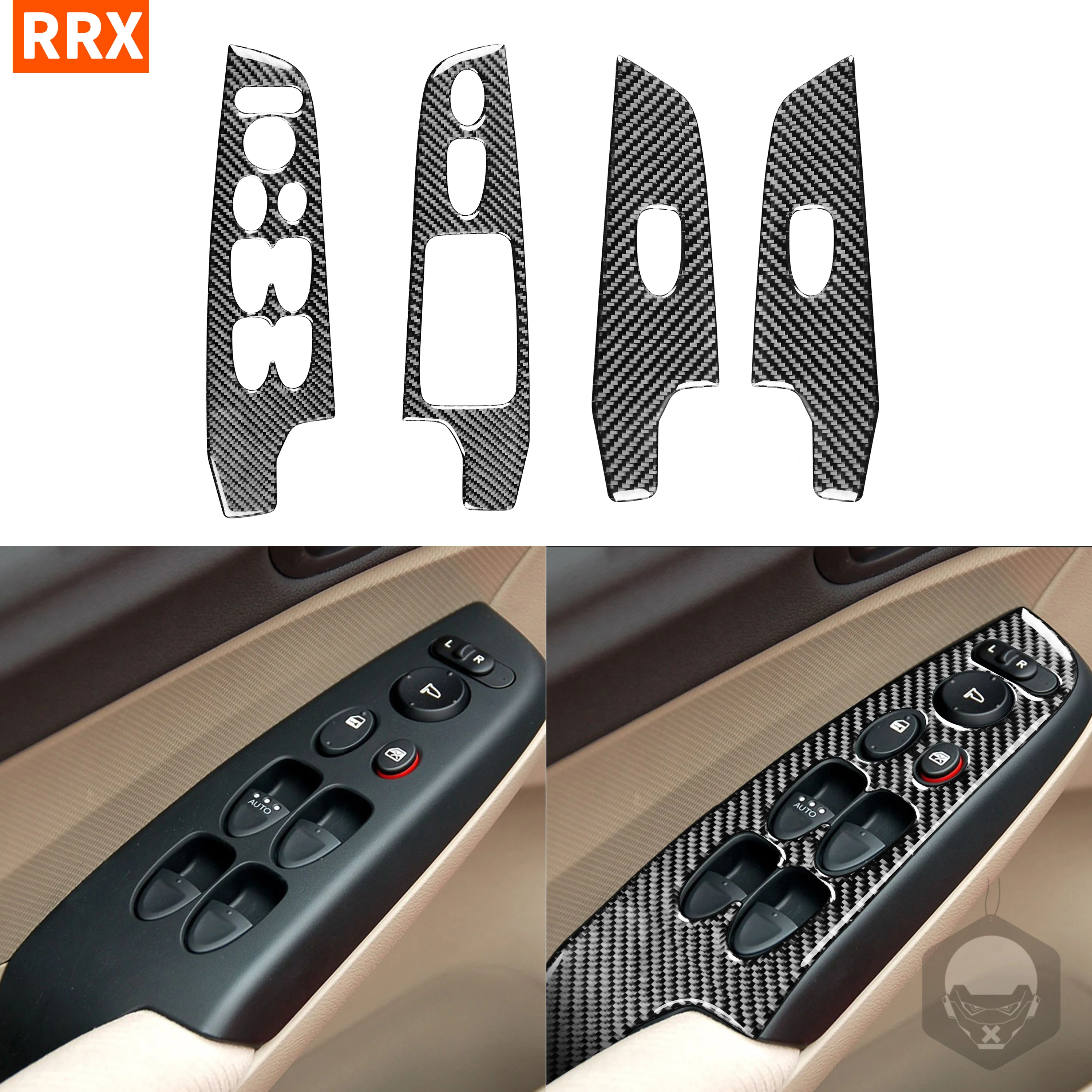For Honda Civic 8 Gen 2006-2011 Black Carbon Fiber Stickers Window Lift Switch Button Panel Trim Interiors Car Accessories
For Honda Civic 8 Gen 2006-2011 Black Carbon Fiber Stickers Window Lift Switch Button Panel Trim Interiors Car Accessories