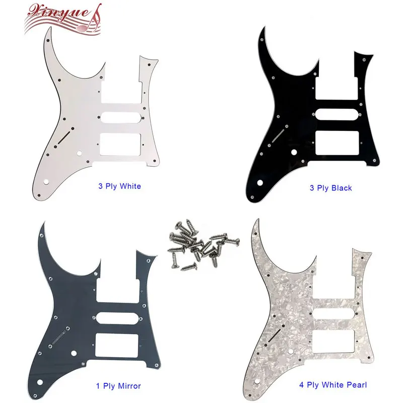 Xinyue Guitar Parts For Left Handed 10 Mountong Screws MIJ Ibanez RG 350 DXZ Guitar Pickguard HSH Humbucker Pickup Scratch Plate
Xinyue Guitar Parts For Left Handed 10 Mountong Screws MIJ Ibanez RG 350 DXZ Guitar Pickguard HSH Humbucker Pickup Scratch Plate