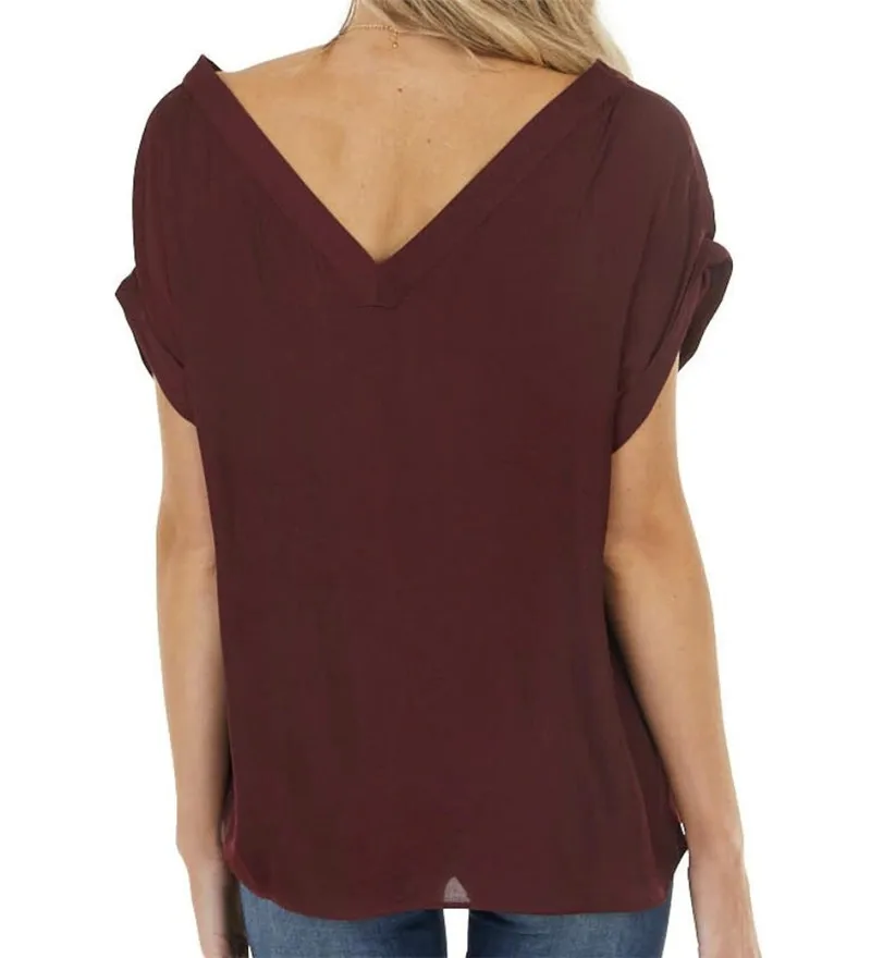 Women Black T-Shirts Summer V-Neck Fashion Solid Color Tee Short Sleeve Loose Casual Tops Big Size Female T-Shirt Oversized Top 
Women Black T-Shirts Summer V-Neck Fashion Solid Color Tee Short Sleeve Loose Casual Tops Big Size Female T-Shirt Oversized Top